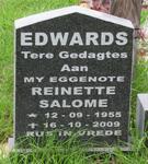 EDWARDS Reinette Salome 1955-2009