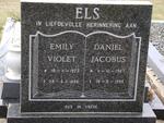 ELS Daniel Jacobus 1927-1995 & Emily Violet 1923-1986