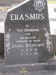 ERASMUS Daniel Wilhelmus 1950-1975