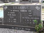 ERASMUS Petrus Jacobus 1927-1987 & Gus 1929-1970