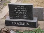 ERASMUS Josephine 1922-1994