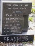 ERASMUS Raymond Desmond 1978-1983