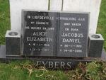 EYBERS Jacobus Daniel 1925-2000 & Alice Magdalena Elizabeth 1924-1997