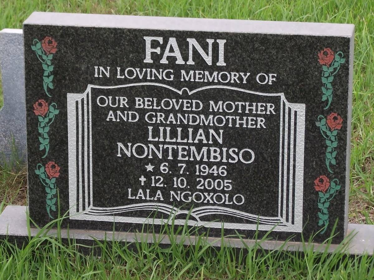 FANI Lillian Nontembiso 1946-2005