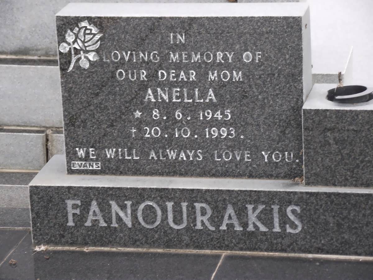 FANOURAKIS Anella 1945-1993
