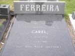 FERREIRA Carel Benjamin 1931-1995