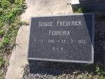 FERREIRA George Frederick 1898-1972