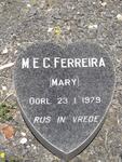 FERREIRA M.E.G. -1979