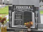 FERREIRA Maria Catherina 1931-2003