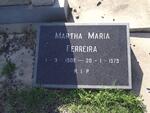 FERREIRA Martha Maria 1900-1979