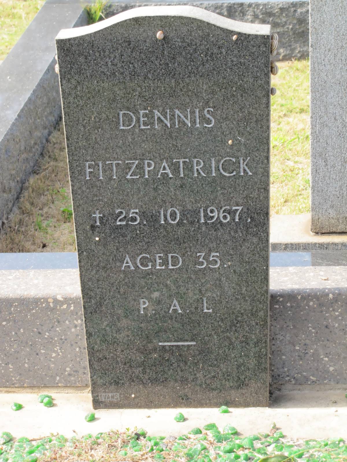 FITZPATRICK Dennis -1967