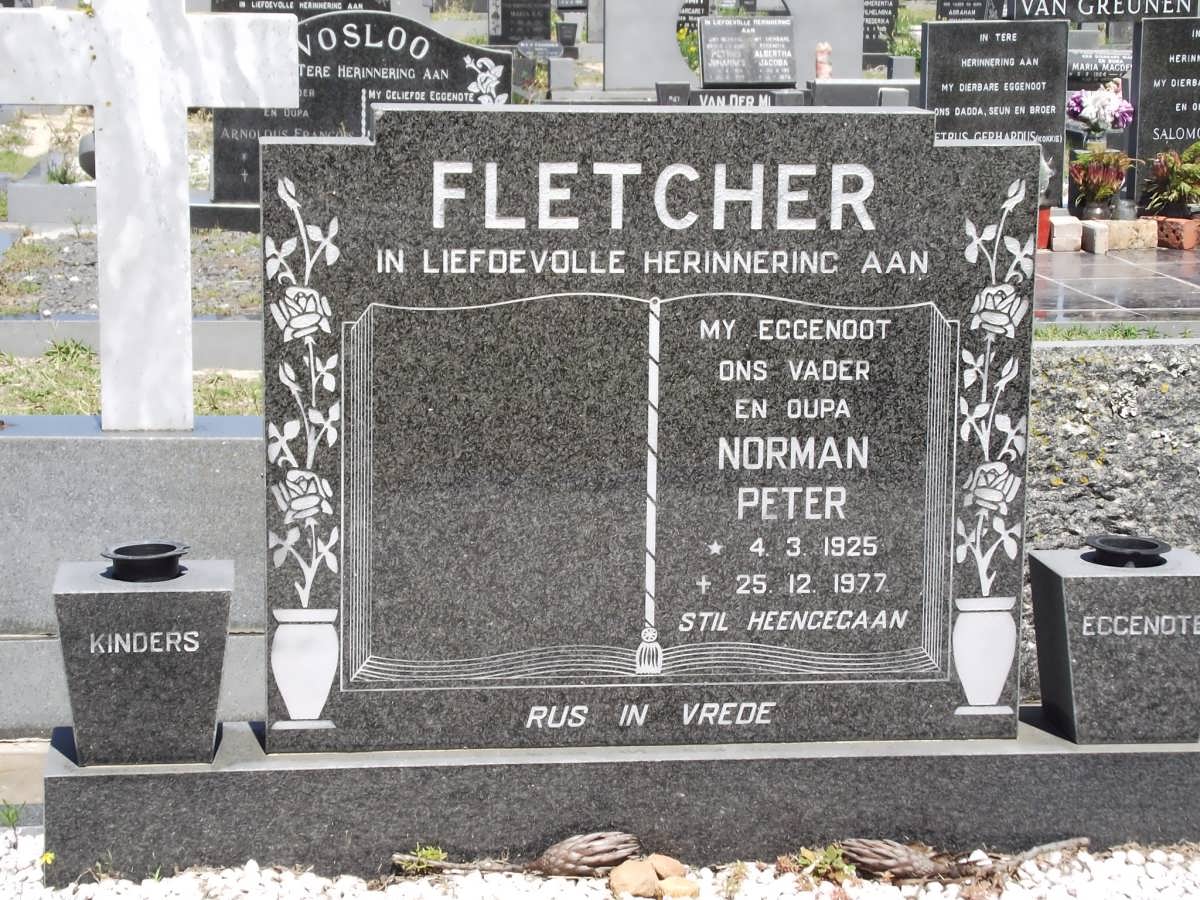 FLETCHER Norman Peter 1925-1977