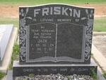 FRISKIN Jack 1924-1987