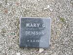 DENISON Mary G. -1974