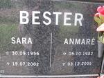 BESTER Sara 1956-2002 :: BESTER Anmare 1982-2005