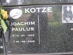 KOTZE Joachim Paulus 1923-2208