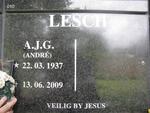LESCH A.J.G. 1937-2009