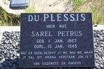 PLESSIS Sarel Petrus, du 1867-1945
