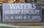 WATERS Hubert Kingsley 1947-2002