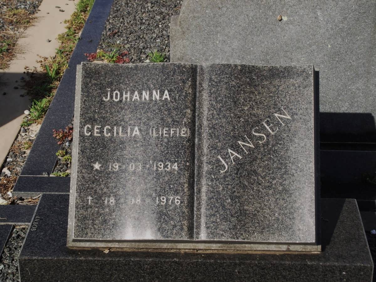 JANSEN Cecilia 1934-1976