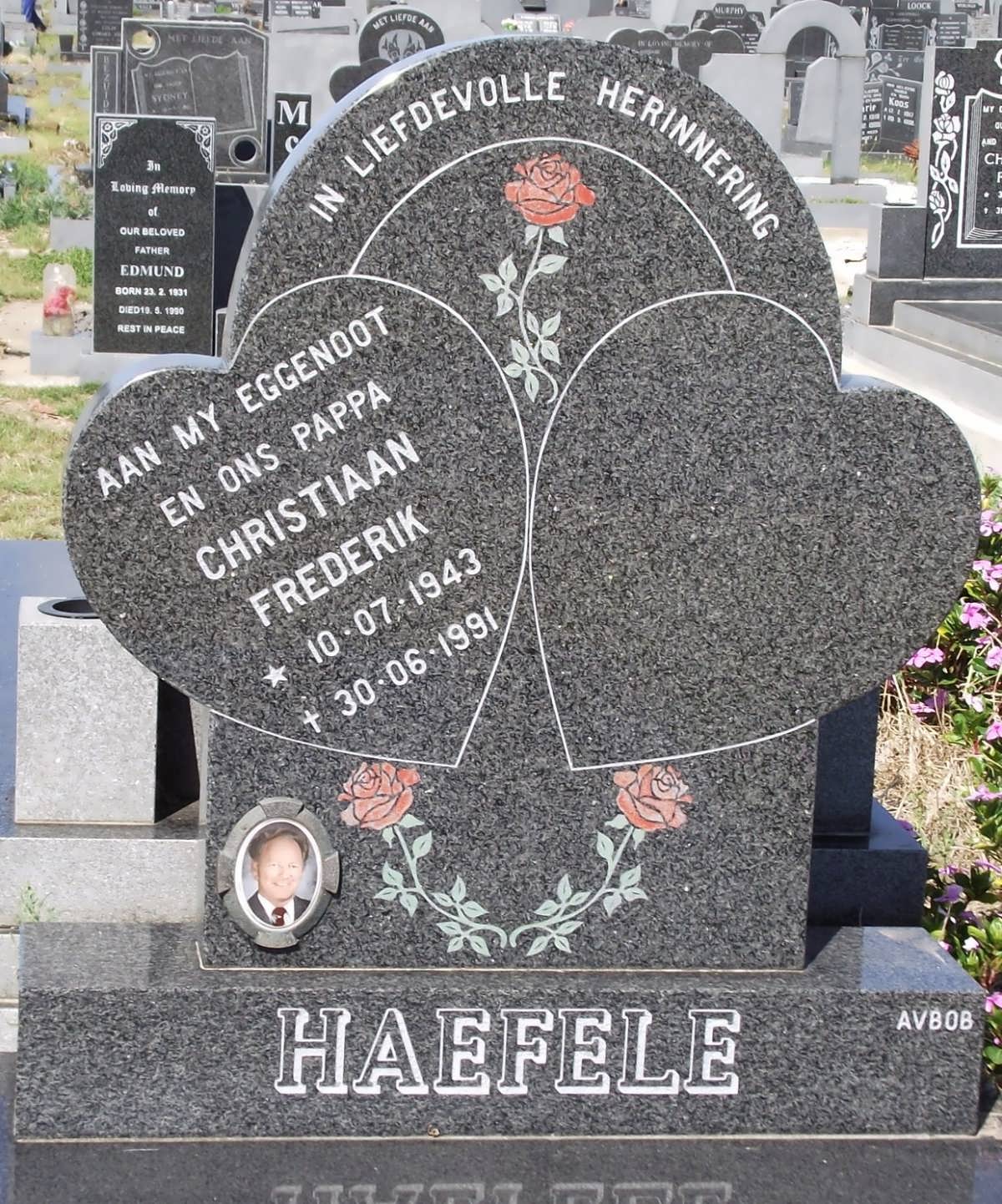 HAEFELE Christiaan Frederik 1943-1991