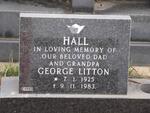 HALL George Litton 1925-1983