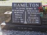 HAMILTON Herman Stephen 1924-1980 & Ellen Elizabeth 1926-2006