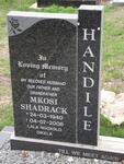 HANDILE Mkosi Shadrack 1940-2006