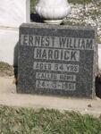 HARDICK Ernest William -1961