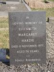 HARDIE Elizabeth Margaret 1901-1977