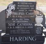 HARDING Phillipus Carel 1936-1990 & Susie Catherina 1939-2004