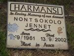 HARMANSI Nontsokolo Jennet 1961-2002