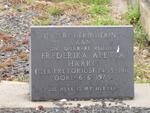 HARRIS Frederika Aletta nee PRETORIUS 1911-1973
