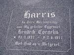 HARRIS Hendrik Cornelis 1937-1977