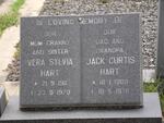 HART Jack Curtis 1909-1976 & Vera Sylvia 1911-1979