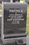 HASTINGS John Fleetwood 1916-2002