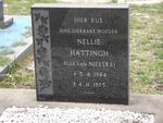 HATTINGH Nellie nee VAN NIEKERK 1884-1975