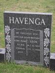 HAVENGA Leon 1950-1998