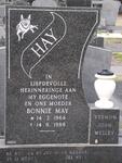 HAY Bonnie May 1964-1988