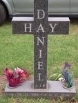 HAY Daniel 1919-1996