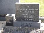 HAY Martha 1922-1982