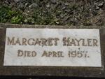HAYLER Margaret -1957
