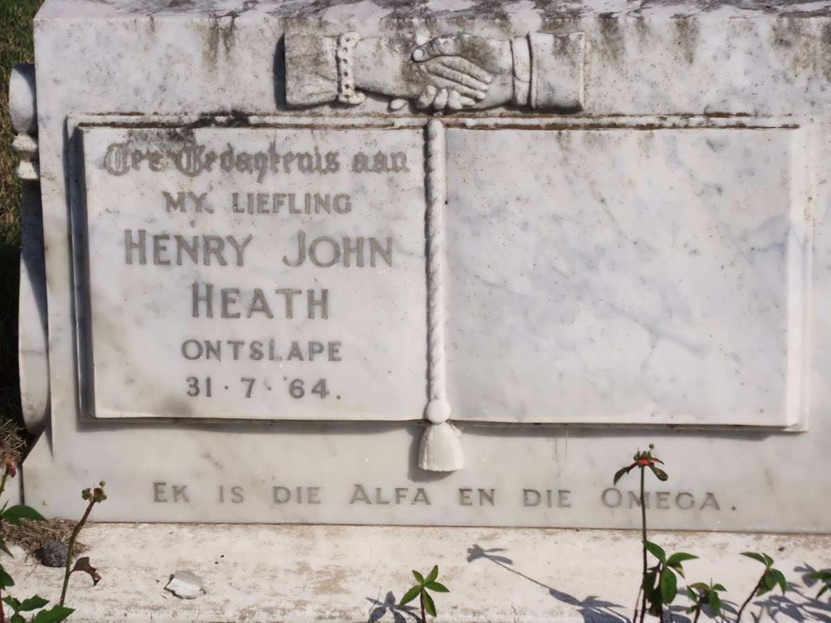 HEATH Henry John -1964
