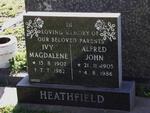 HEATHFIELD Alfred John 1905-1986 & Ivy Magdalene 1907-1982