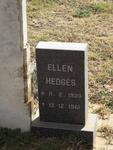 HEDGES Ellen 1920-1961