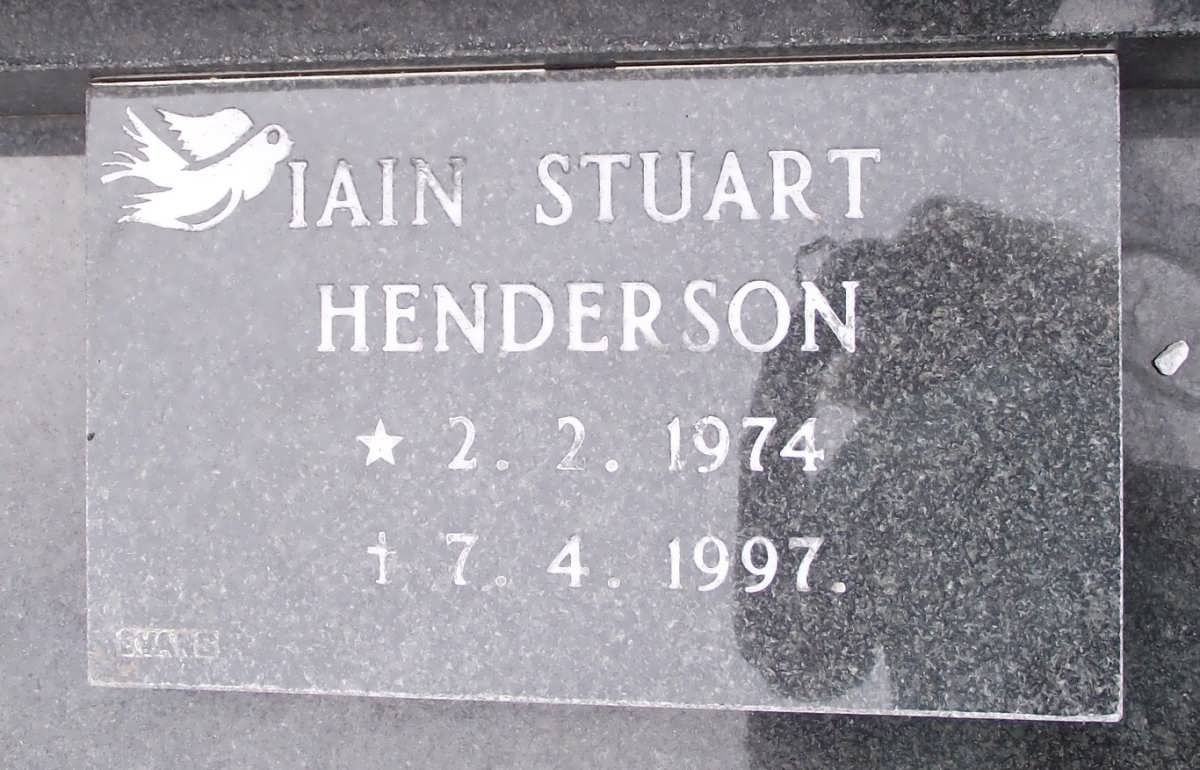 HENDERSON Iain Stuart 1974-1997