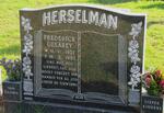 HERSELMAN Frederick Delarey 1957-1995