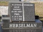 HERSELMAN Paul 1926-1984