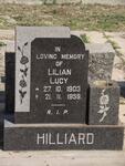HILLIARD Lilian Lucy 1903-1959