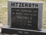 HITZEROTH Dorothea Sophia 1900-1974